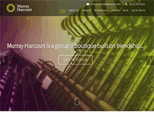 Tablet Screenshot of murrayharcourt.com